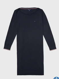 TH  BOATNECK DRESS Desert Sky