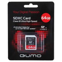  - MicroSD 64  Qumo +SD  (class 10) UHS-1