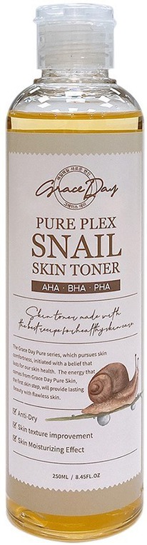 Grace Day ����������� ����� � ������� ������ Pure Plex Snail Skin Toner