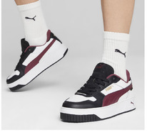 PUMA Carina Street Womens Sneakers PUMA White-Dark Jasper-PUMA Black