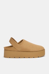 pullandbear Platform clogs with strap