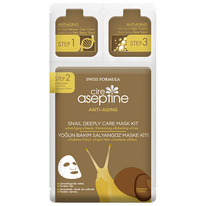 ����� ��� ���� Cire Aseptine ANTI-AGE Snail Deeply Care Mask Kit