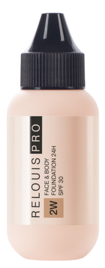 RELOUIS PRO ���.���� �/���� Face&Body Foundation 24H SPF30 ��� 2W ������� �����,