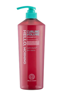Hello Morning ������� ��� ����� ��� �������� ������ 600�� Curling Volume Shampoo