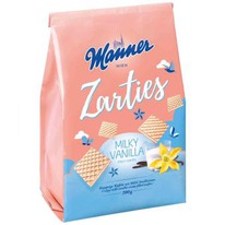 worldofsweets Manner Zarties Milky Vanilla 200g