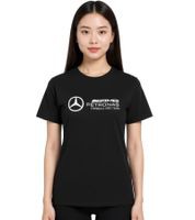 outlet46 Mercedes-Benz AMG Petronas F1 MAPF Damen T-Shirt Baumwoll-Shirt mit gro