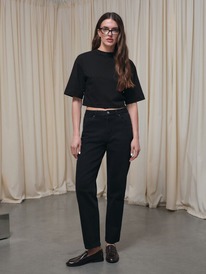 27.03  Conte ���������� ��������� CONTE CON-844 ׸���� ������ relaxed mom � ����