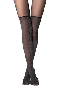 ����� �� 27.07 CONTE ELEGANT CONTE LUREX NET �������� ������� 24�-78�� nero LURE